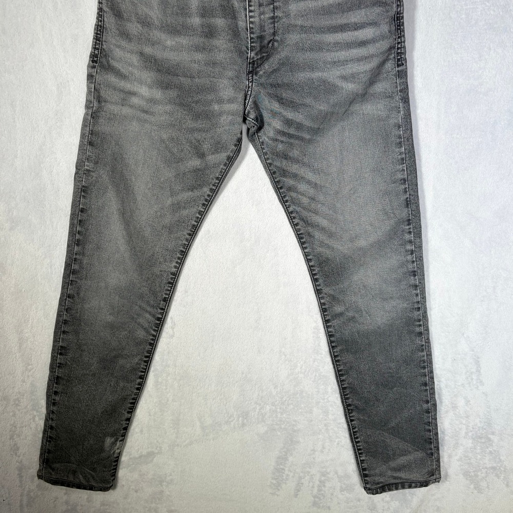 Diesel Grey Wash Slim Tapered Jeans Mens Size 30 Five Pocket Denim Faded Black - Picture 4 of 13